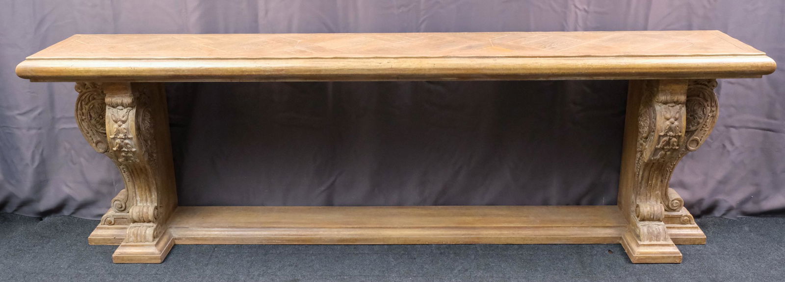 Phyllis Morris Carved Hallway Table (1 of 6)