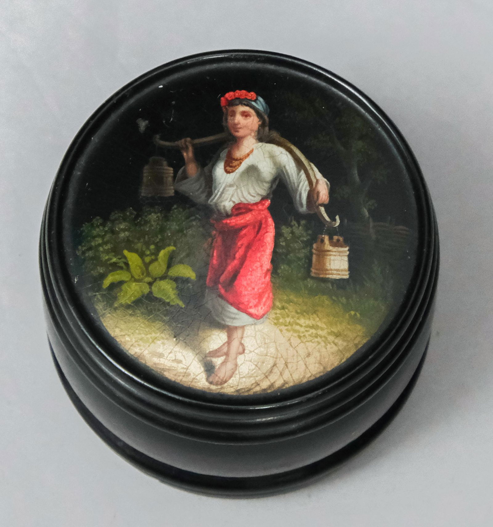 Imperial Russian Lukutin Lacquer Box (1 of 8)