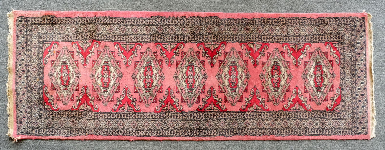 Long Red Kashan Rug (1 of 4)