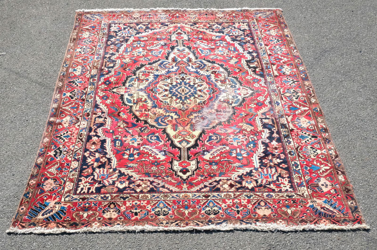 Red Kashan Area Rug (1 of 11)