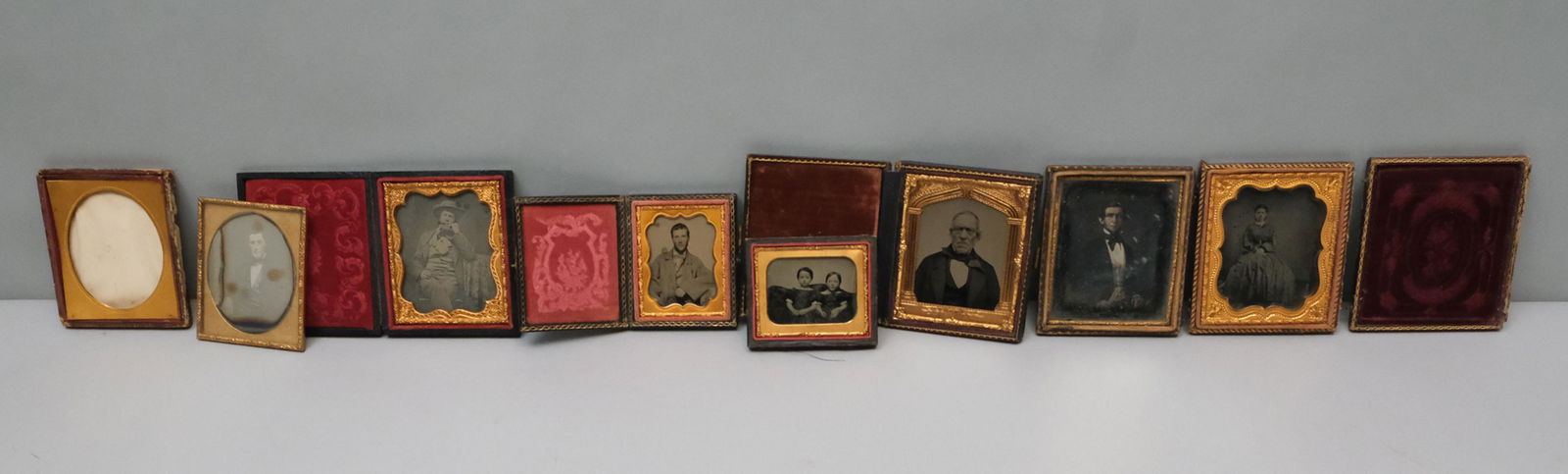 Daguerreotypes In Gutta Percha Cases (1 of 13)