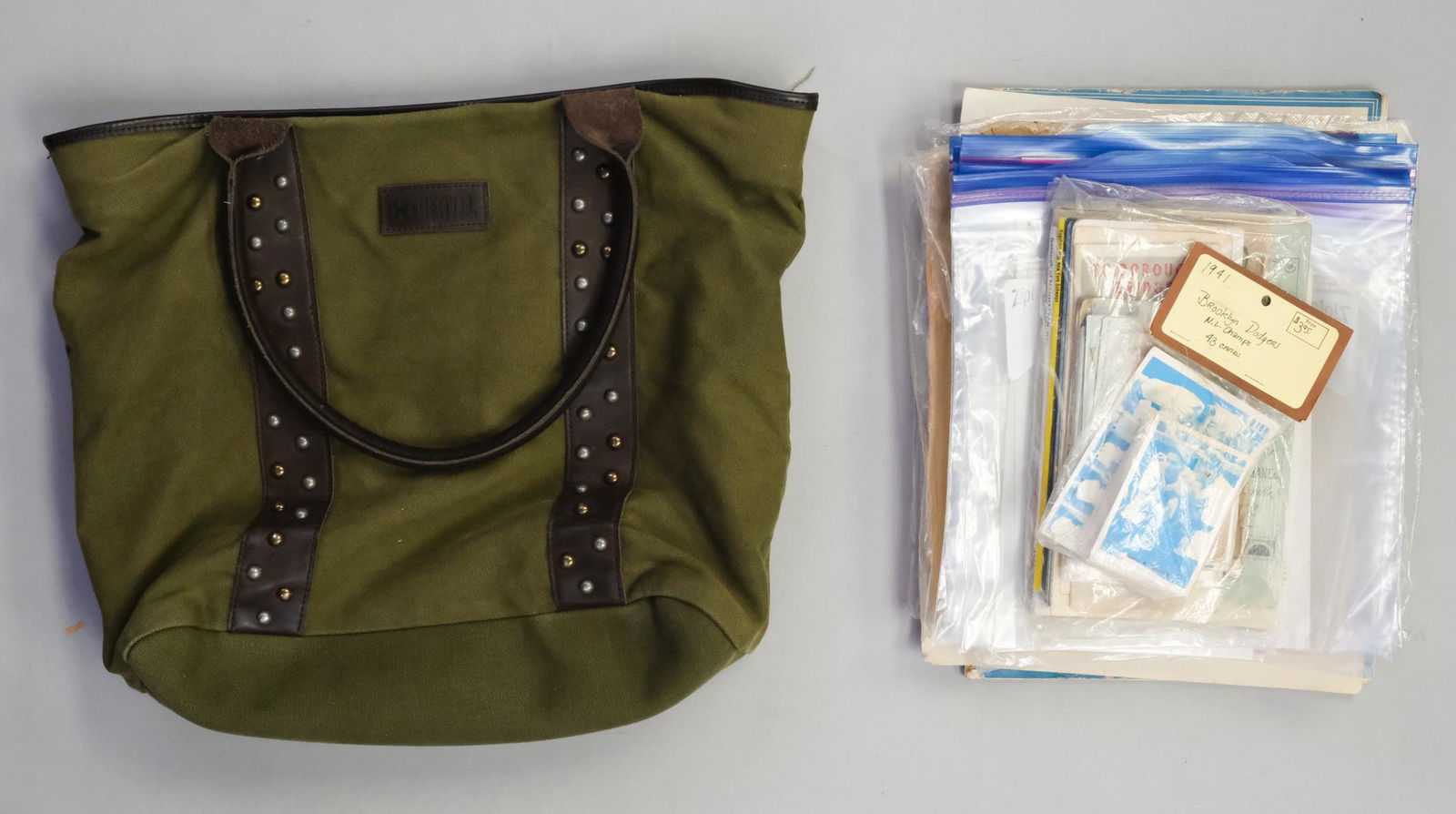 Lot of Magazines, Art, Documents, and Bag (1 of 5)