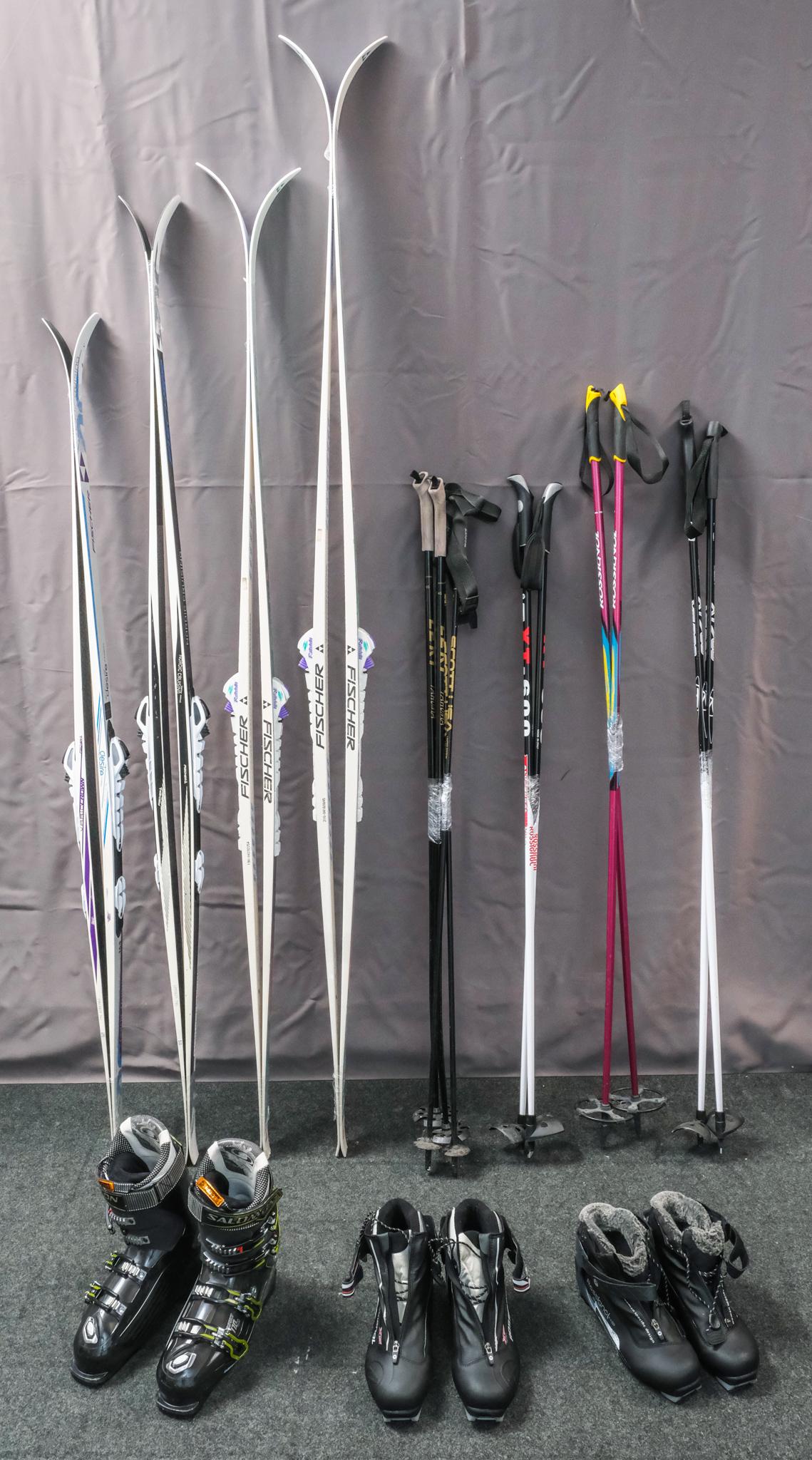 Skis, Boots and Poles, Most for XC Skiing (1 of 18)