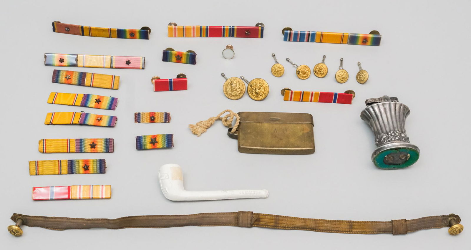 Antique Military Color Bars, Cufflinks, & More (1 of 16)