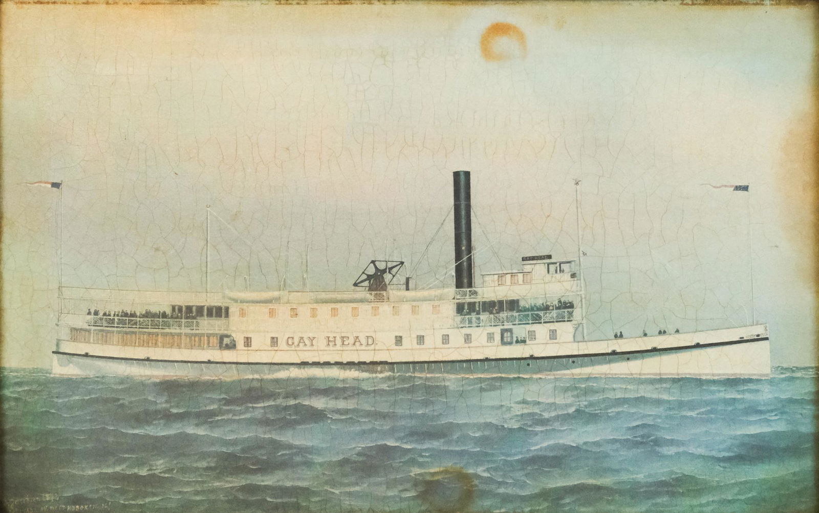 After Antonio Jacobson, Paddlewheel Ship (1 of 6)