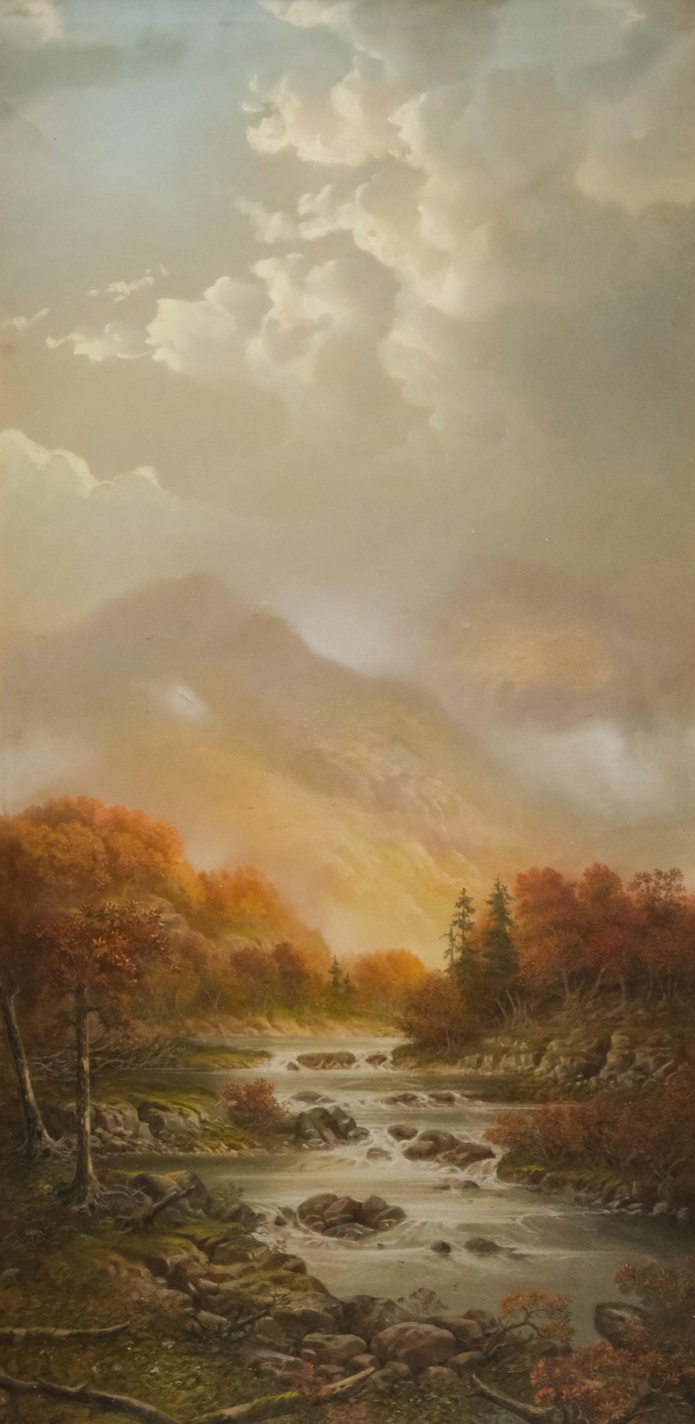 George D. Brewerton, Autumn River Scene (1 of 5)