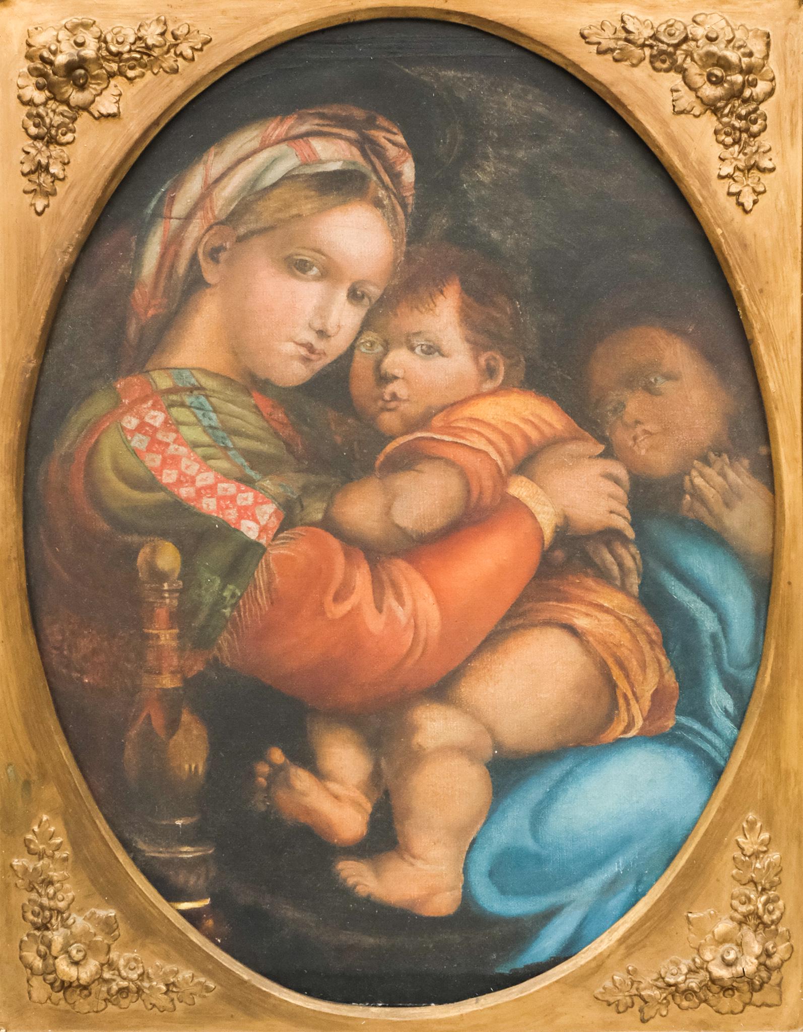 After Raphael, "Madonna della Seggiola" (1 of 7)