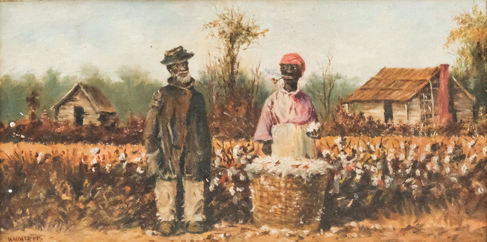 Attr. William Aiken Walker, Two Sharecroppers (1 of 6)