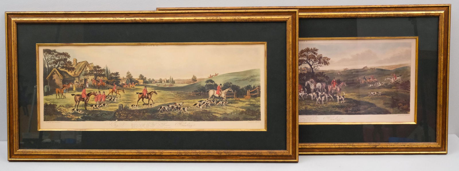 Lot of Fox Hunting Prints (1 of 6)