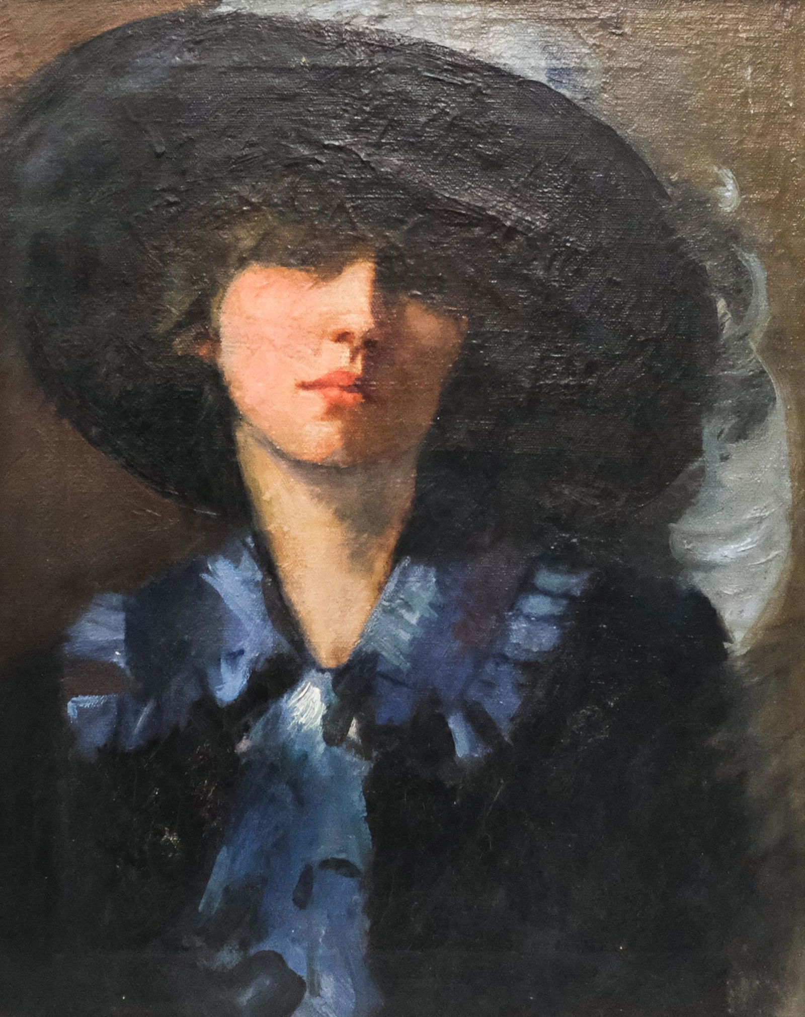 European School, Portrait of a Woman in Blue (1 of 7)