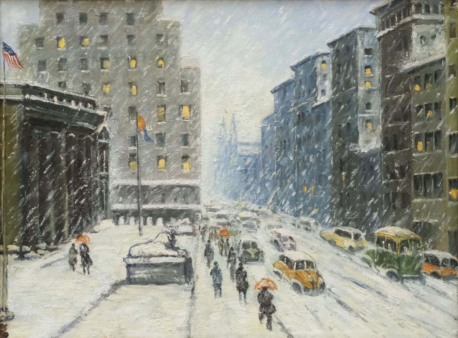 American School, Winter in New York (1 of 5)