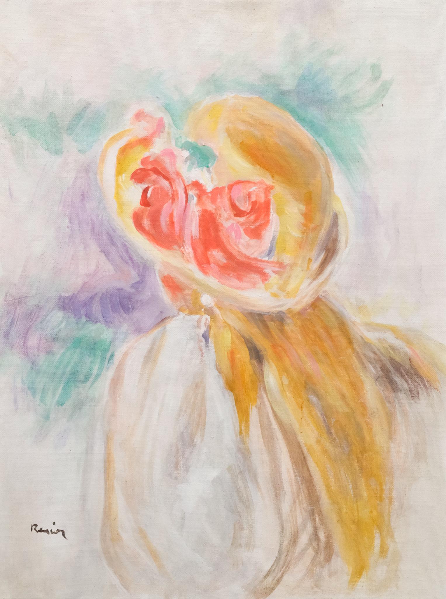 After Renoir, Young Girl with Flowers in Her Hat (1 of 5)