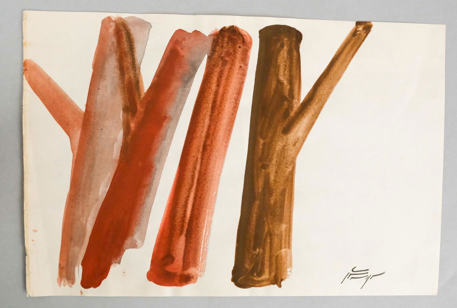 Attr. to Sohrab Sepehri, Tree Sketch (1 of 3)