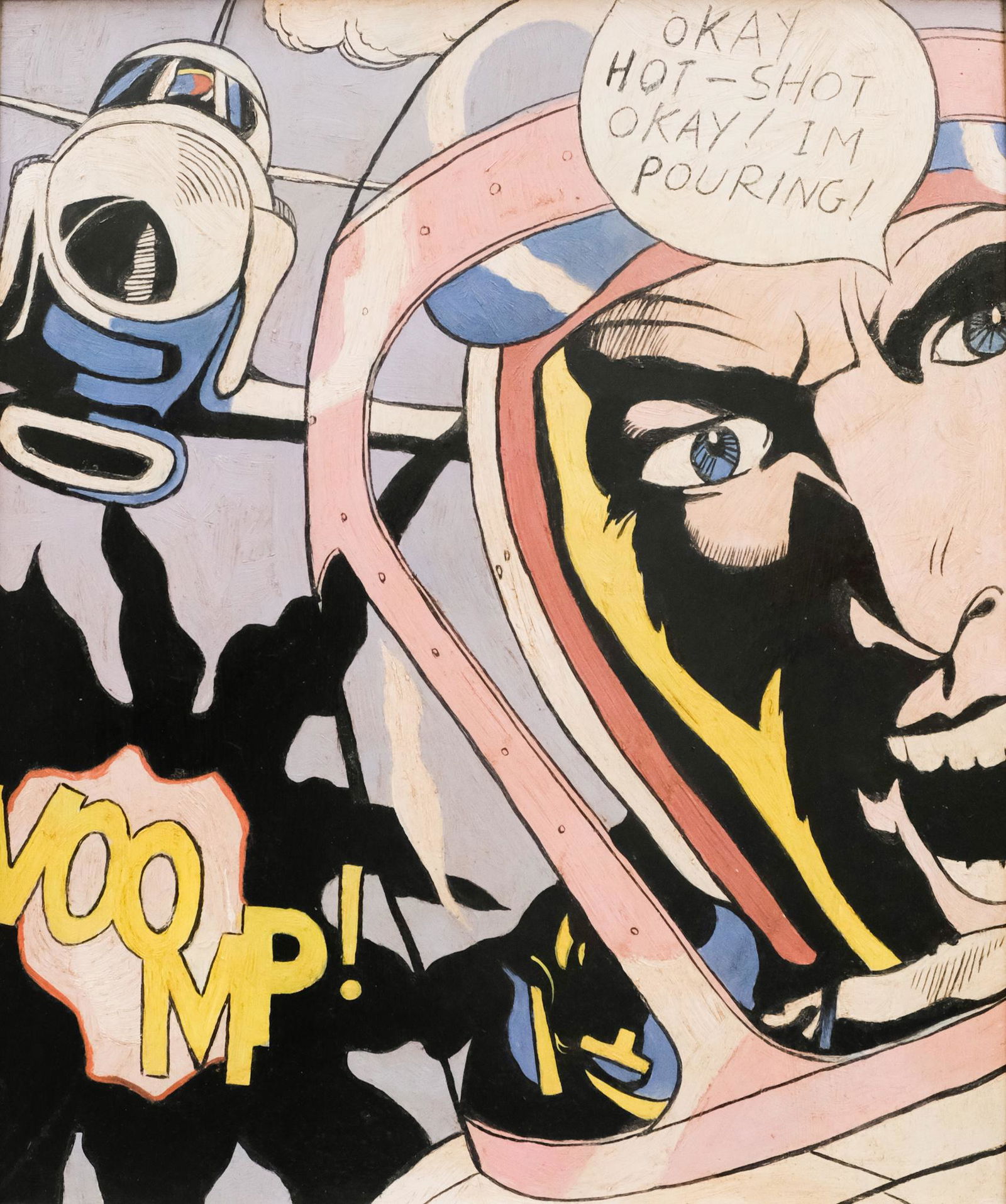 After Lichtenstein, "Okay, Hot-Shot" (1 of 5)