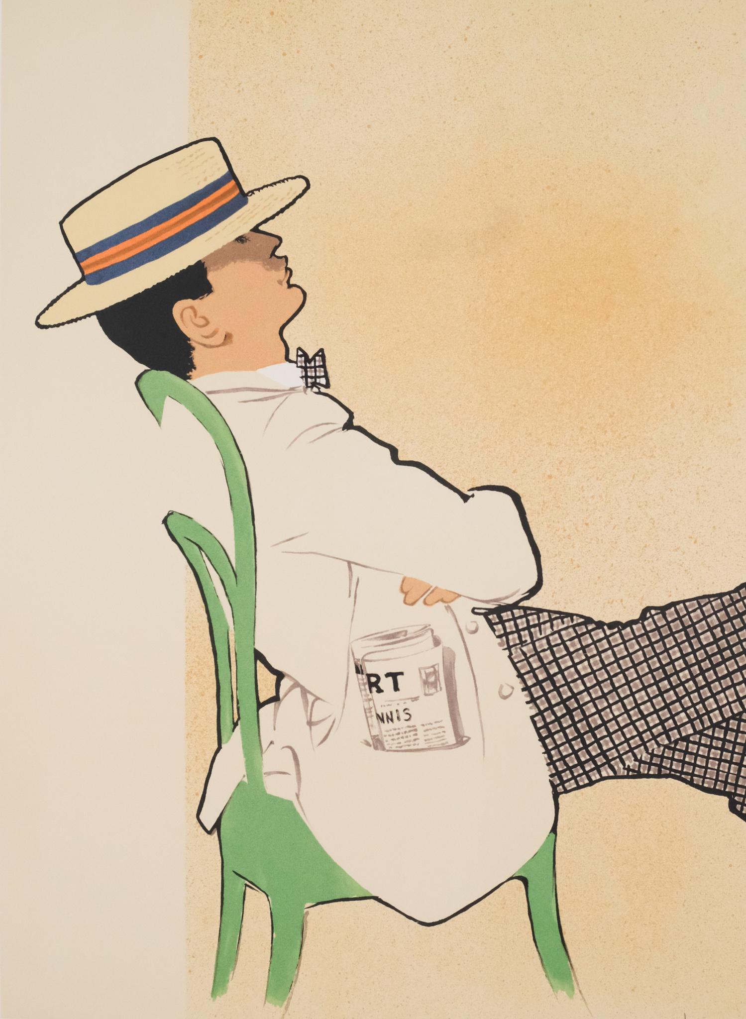 Rene Gruau, "Le Balcon A Nice" (1 of 5)