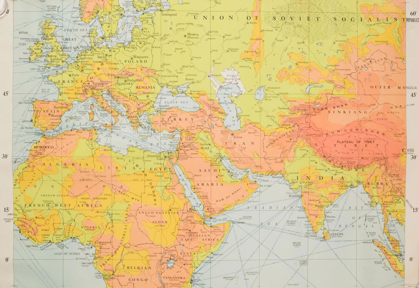 WW2 Army Maps (1 of 16)