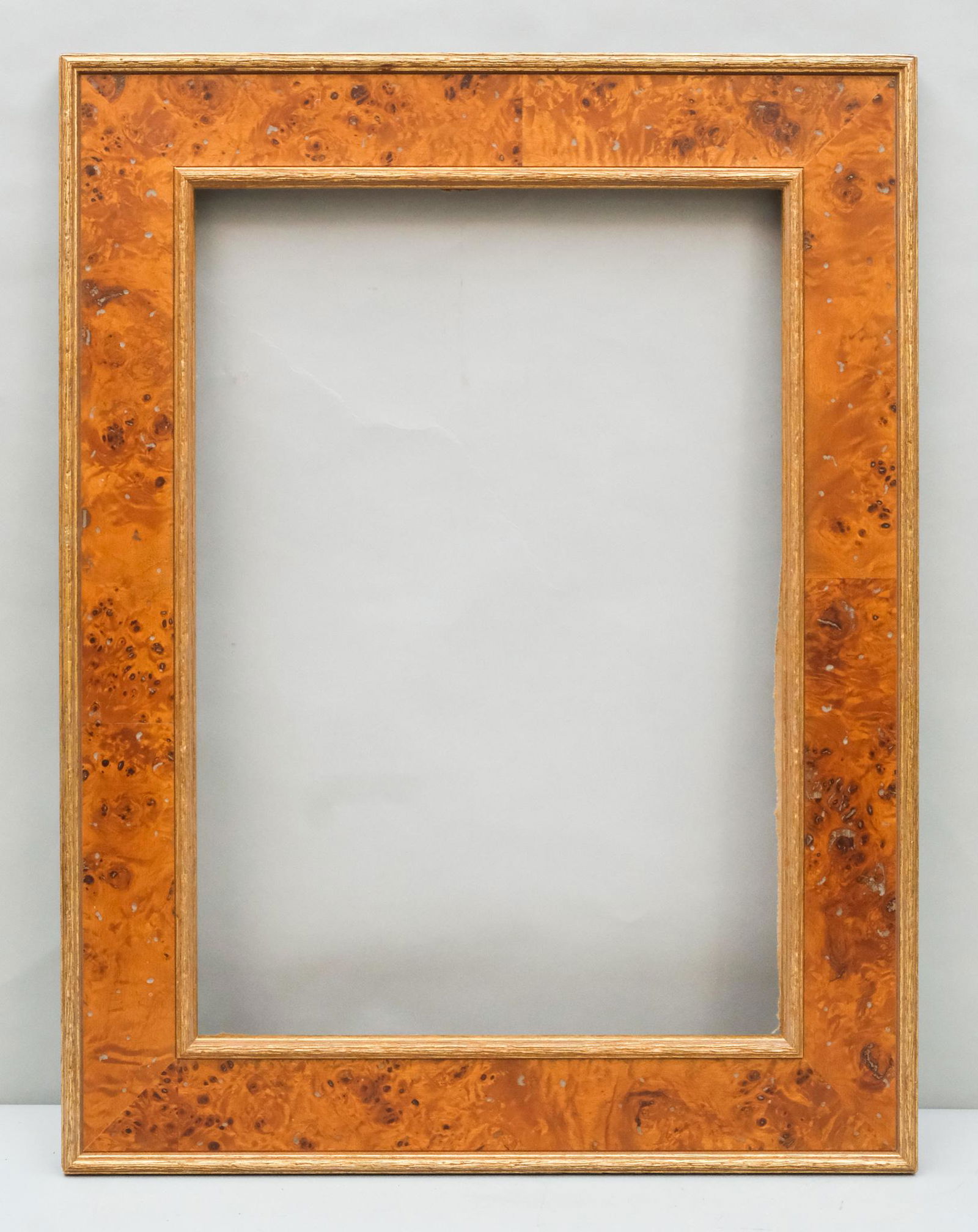 Custom Burl Wood & Gilt Frame (1 of 4)