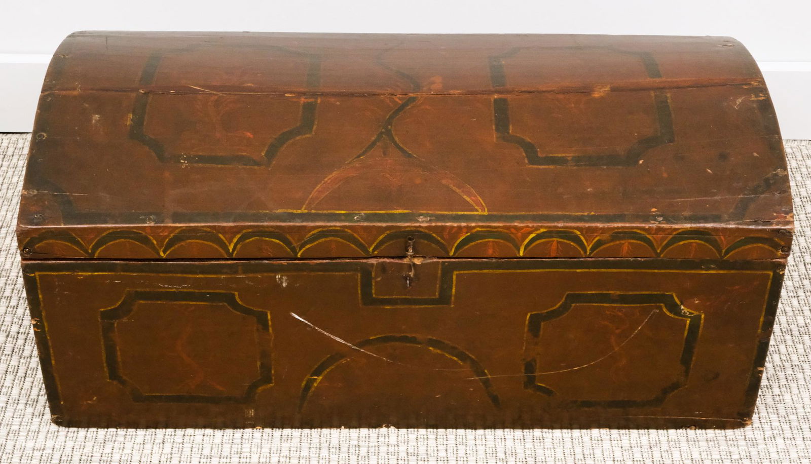 American 19th C. Dome Top Chest (1 of 10)