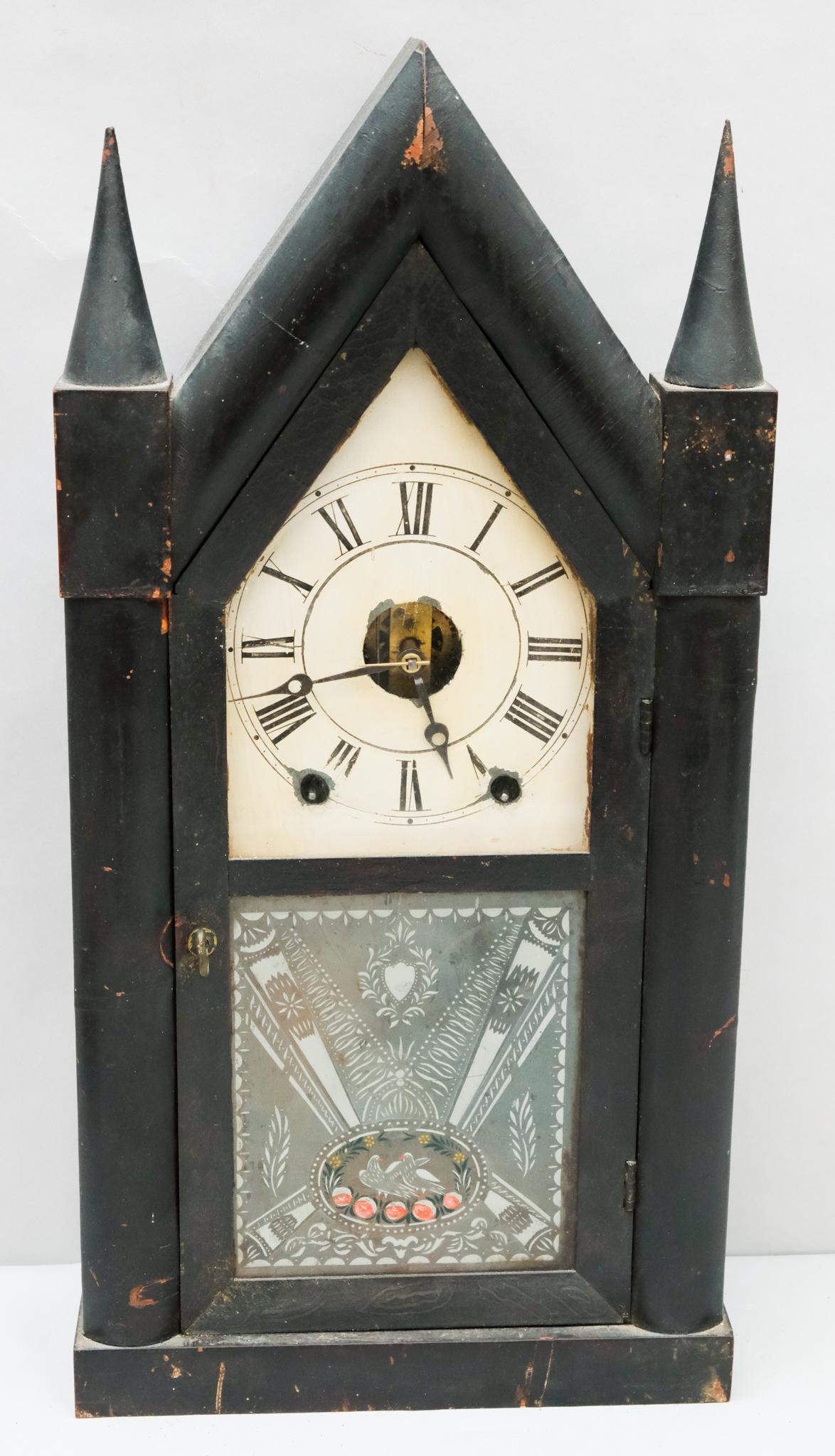 "Atkins & Porter" Steeple Clock (1 of 12)