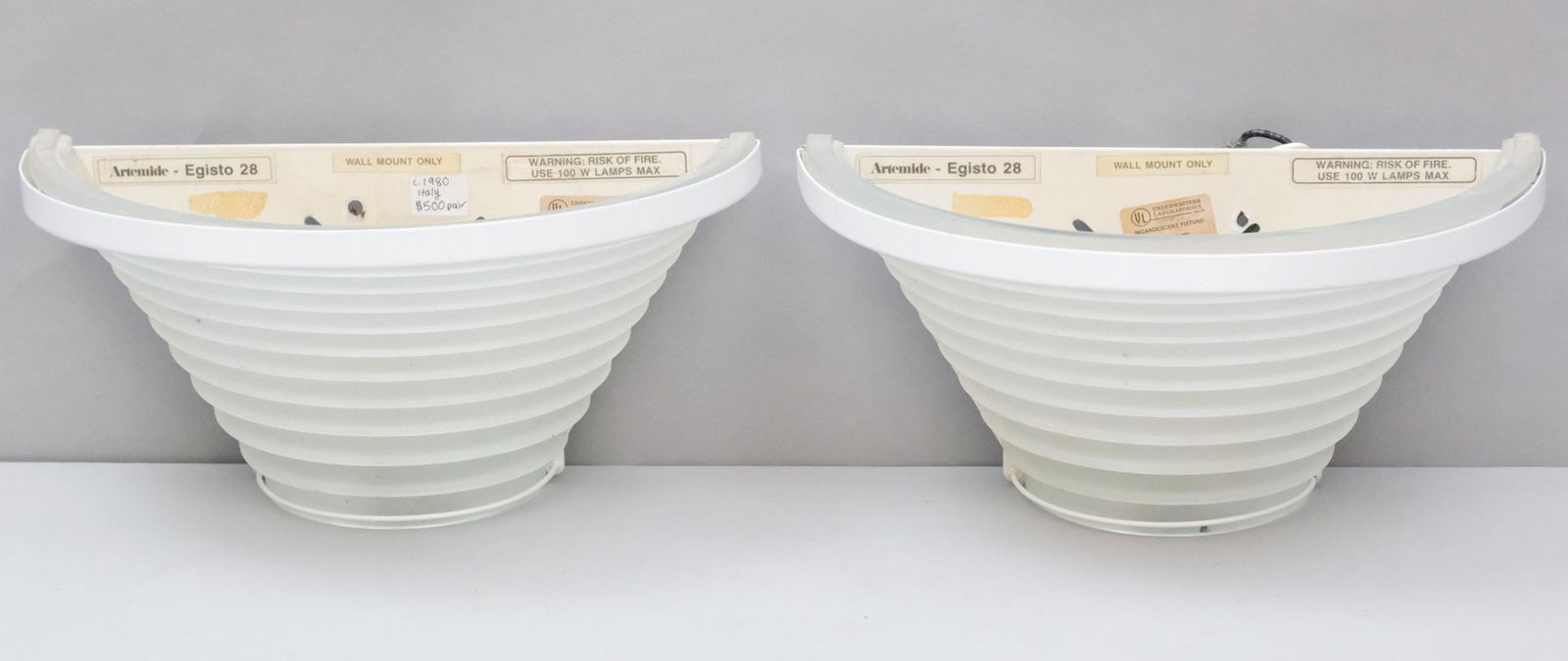 Pair of Angelo Mangiarotti Wall Sconces (1 of 7)