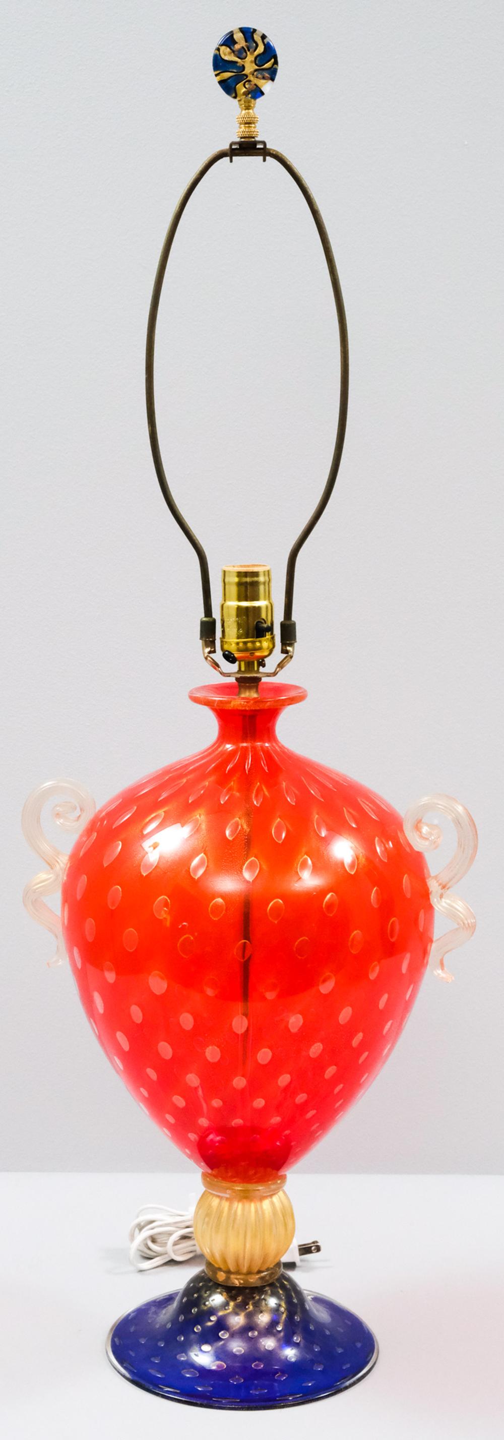 Vintage Murano Art Glass Lamp (1 of 7)