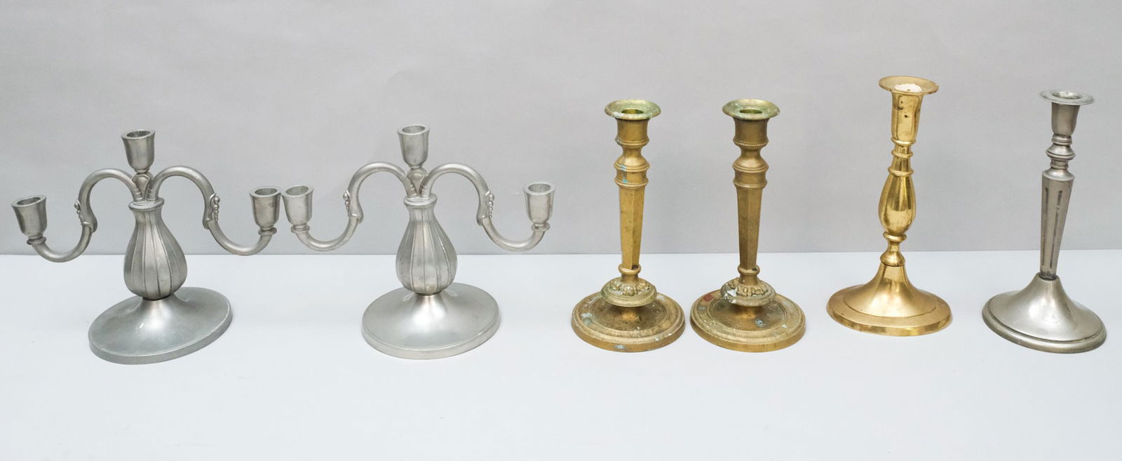 Lot of Candlesticks (1 of 8)