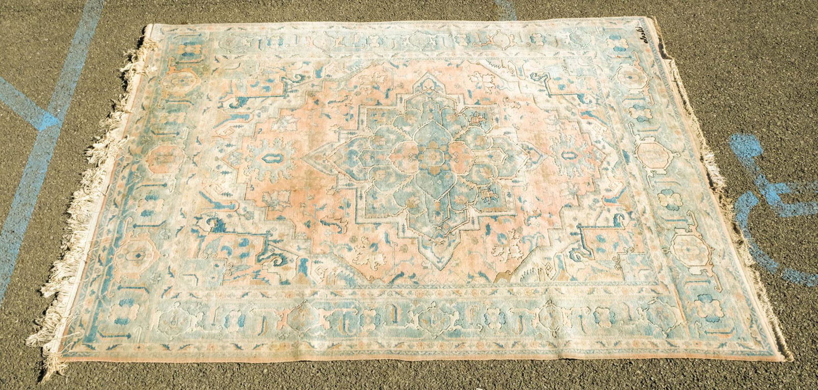 Vintage Handmade Kerman Rug (1 of 11)