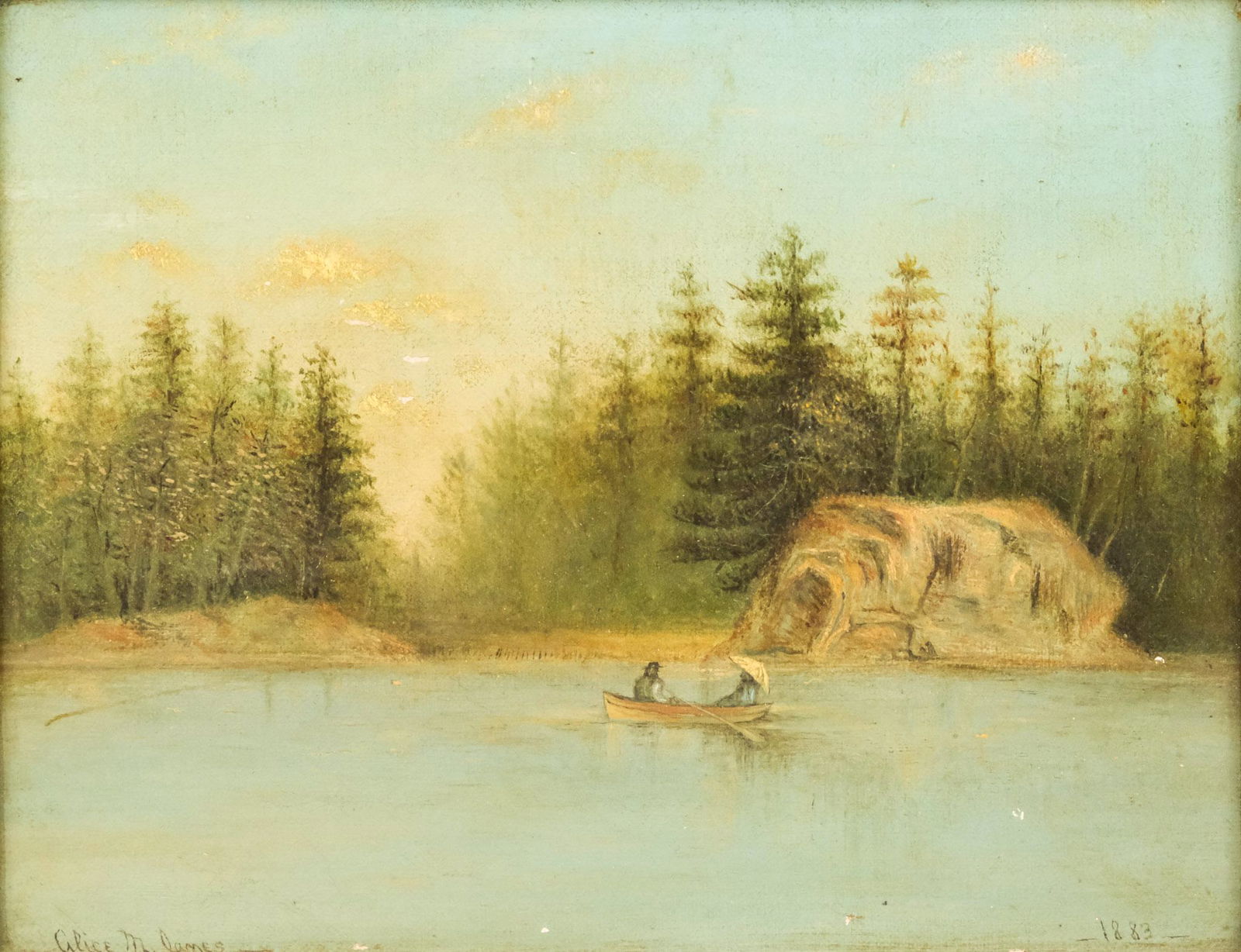 Alice M. James, Rowboat (1 of 5)