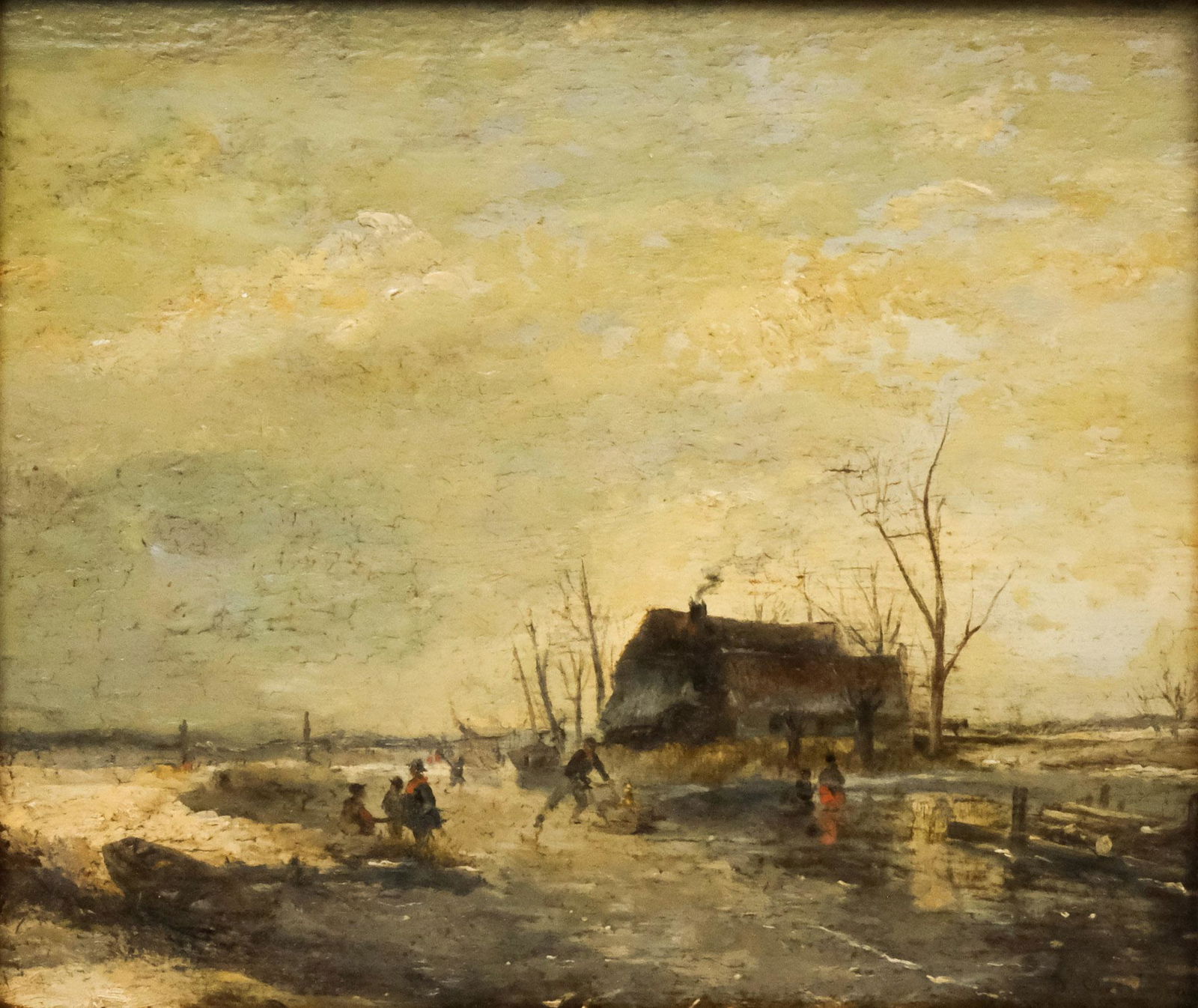 American School, Ice Skating Scene (1 of 4)