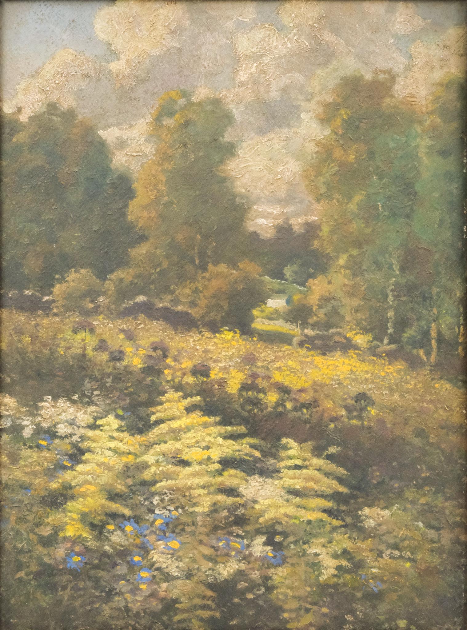 William Walworth Stilson, Landscape Blue Flowers (1 of 6)