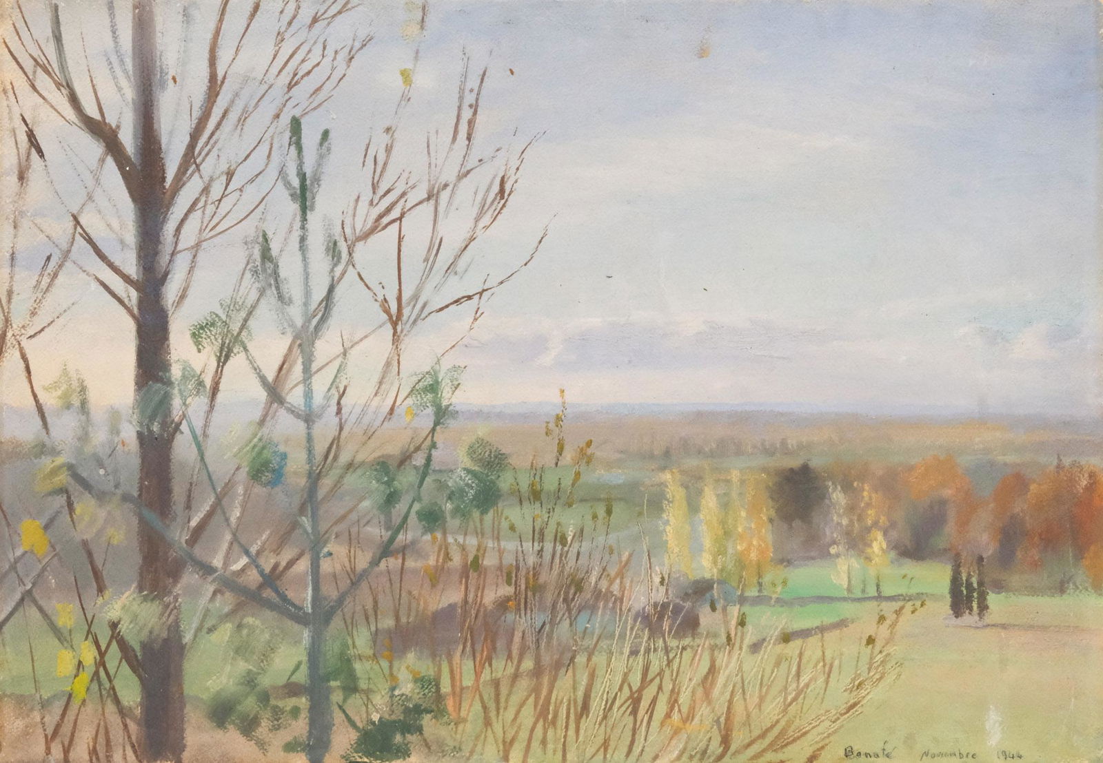 Juan Bonafe, November Landscape (1 of 3)