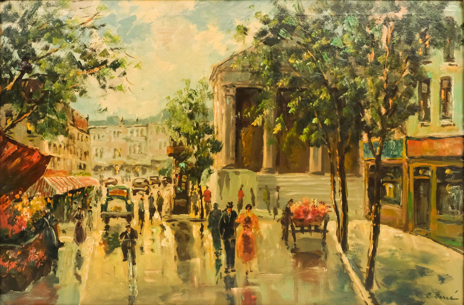 European School, City Street Scene (1 of 7)