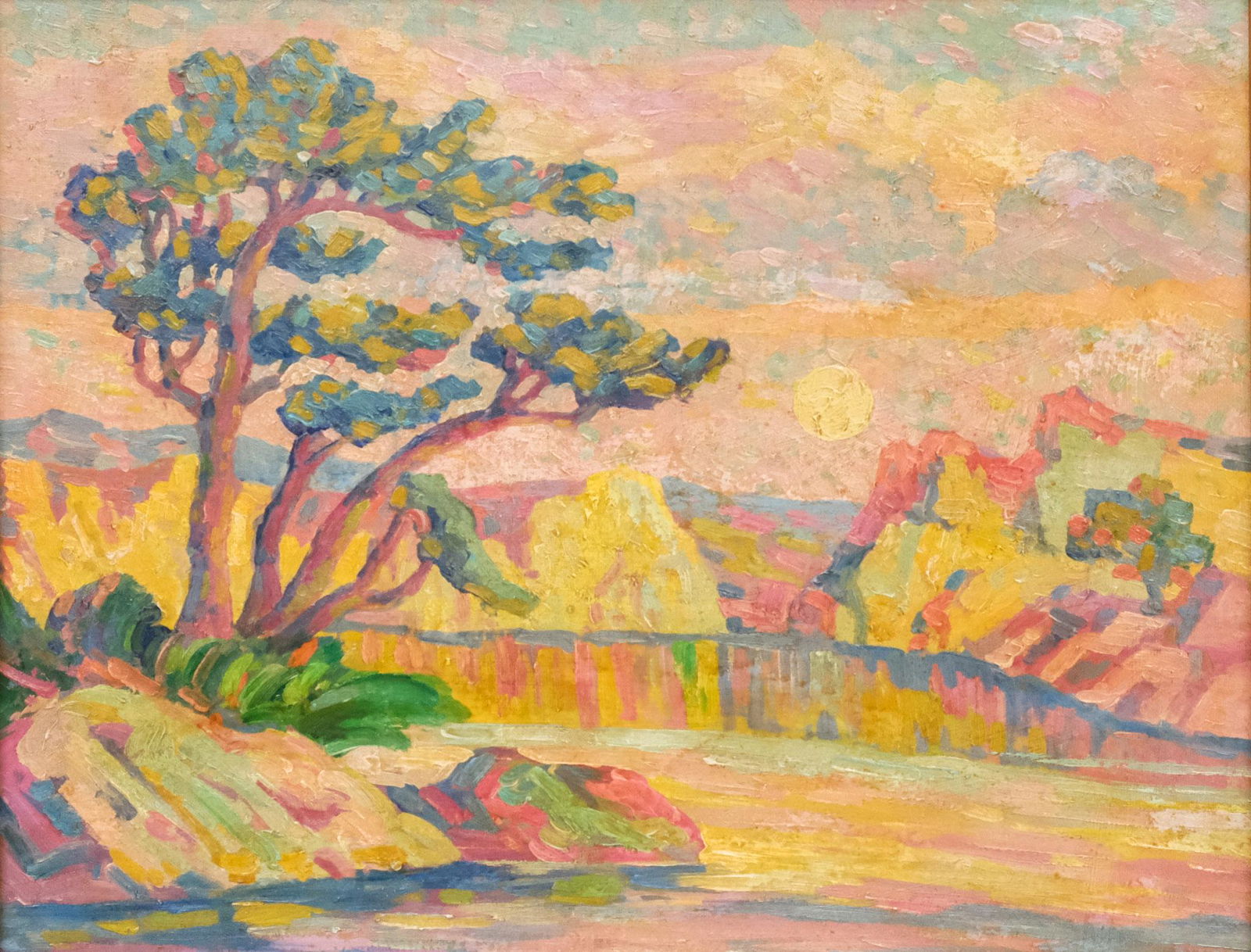 American School, "Sunset" (1 of 5)