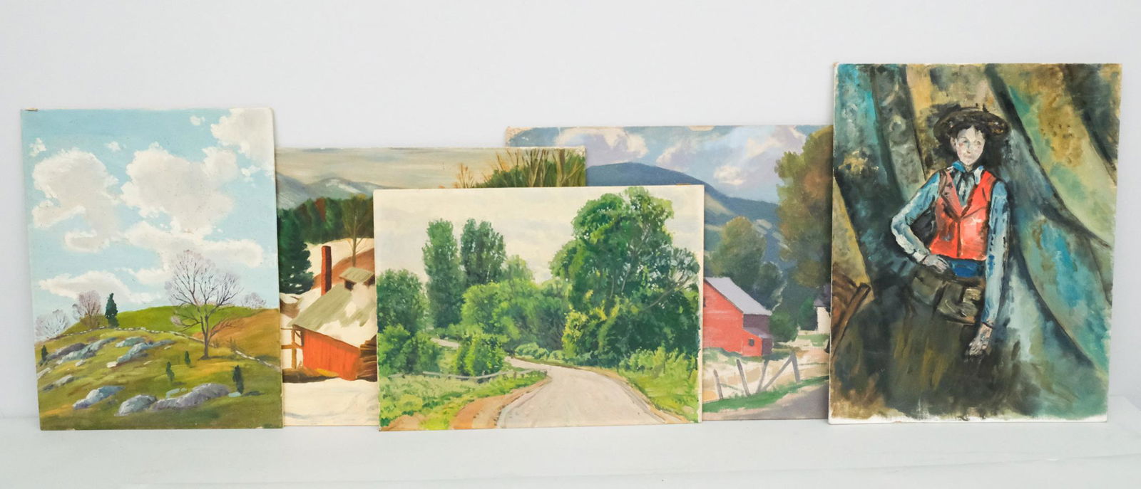 Lot of Herbert Steinke Landscapes (1 of 8)