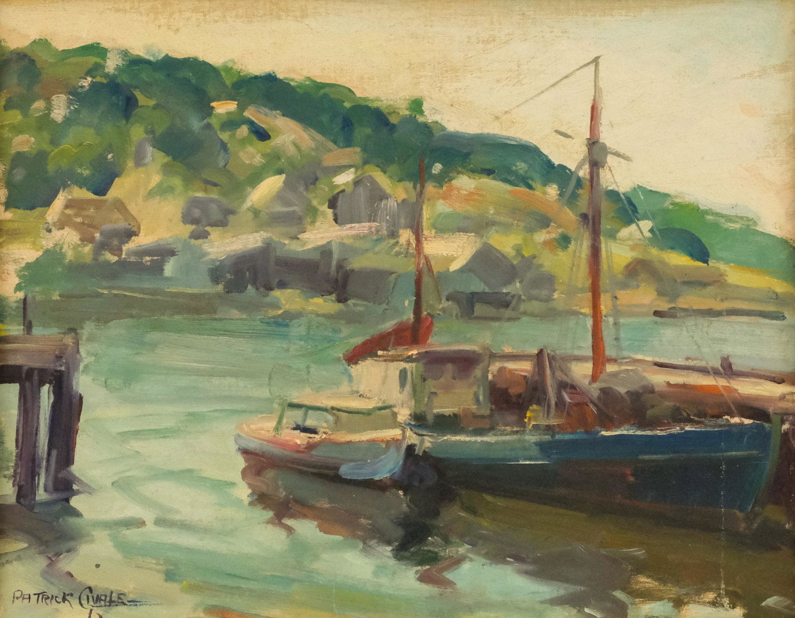 Patrick Civale, Harbor Scene (1 of 6)