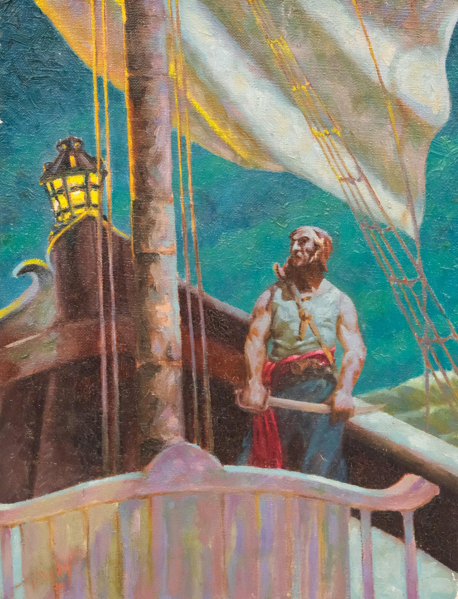 William Harry Mosby, Pirate Illustration (1 of 4)
