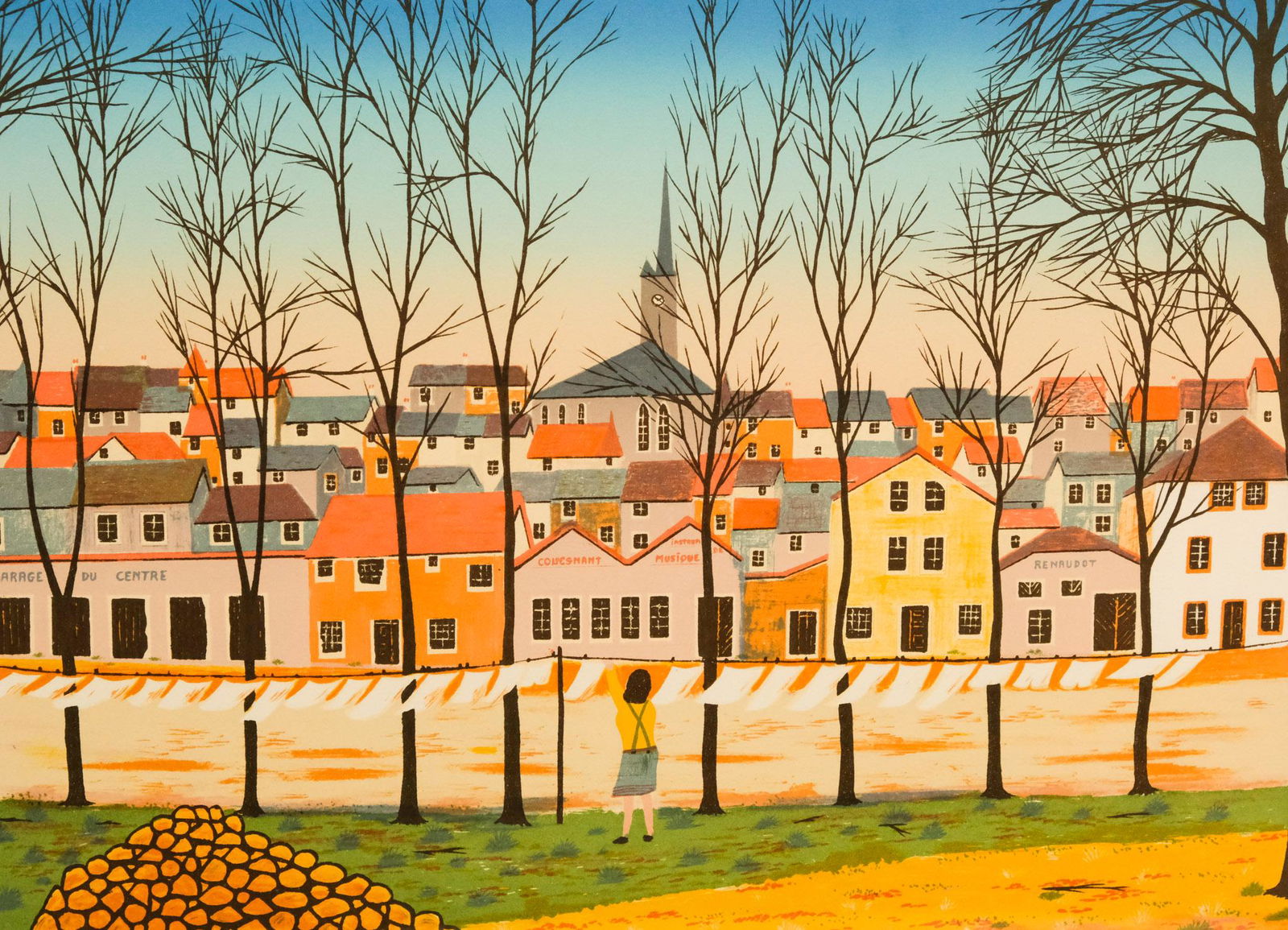 Fanch (Francois) Ledan, Laundry Day (1 of 6)