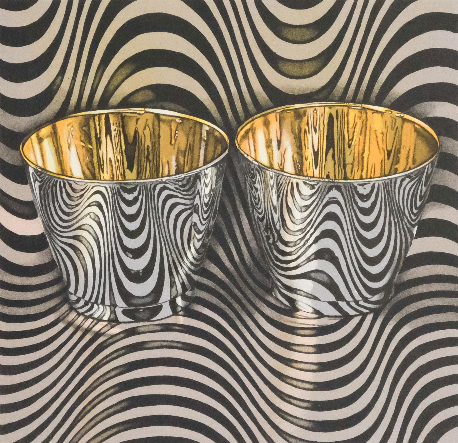 Jeanette Pasin Sloan, "Wave Cups" (1 of 4)