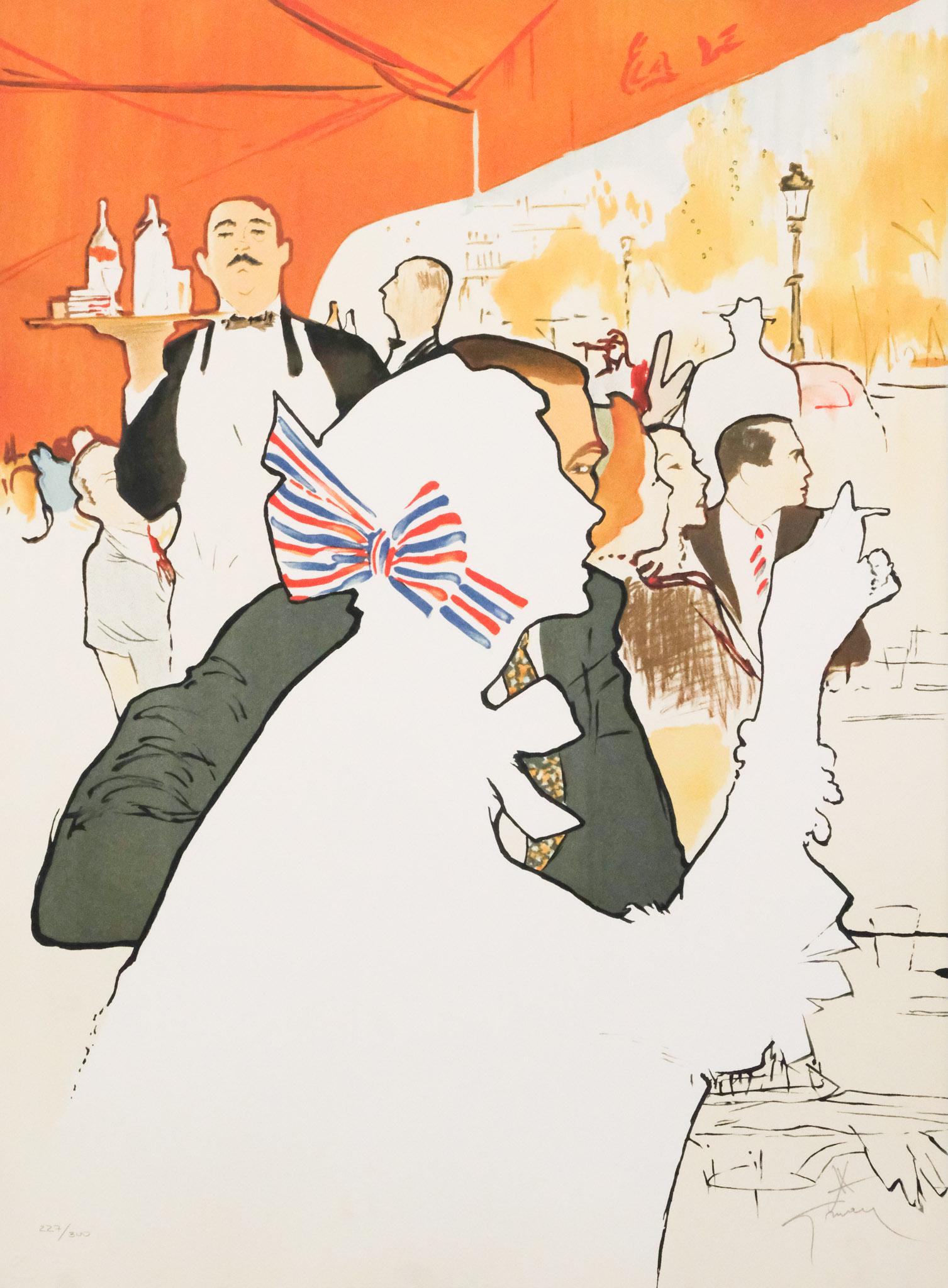 Rene Gruau, "Bistro" (1 of 3)