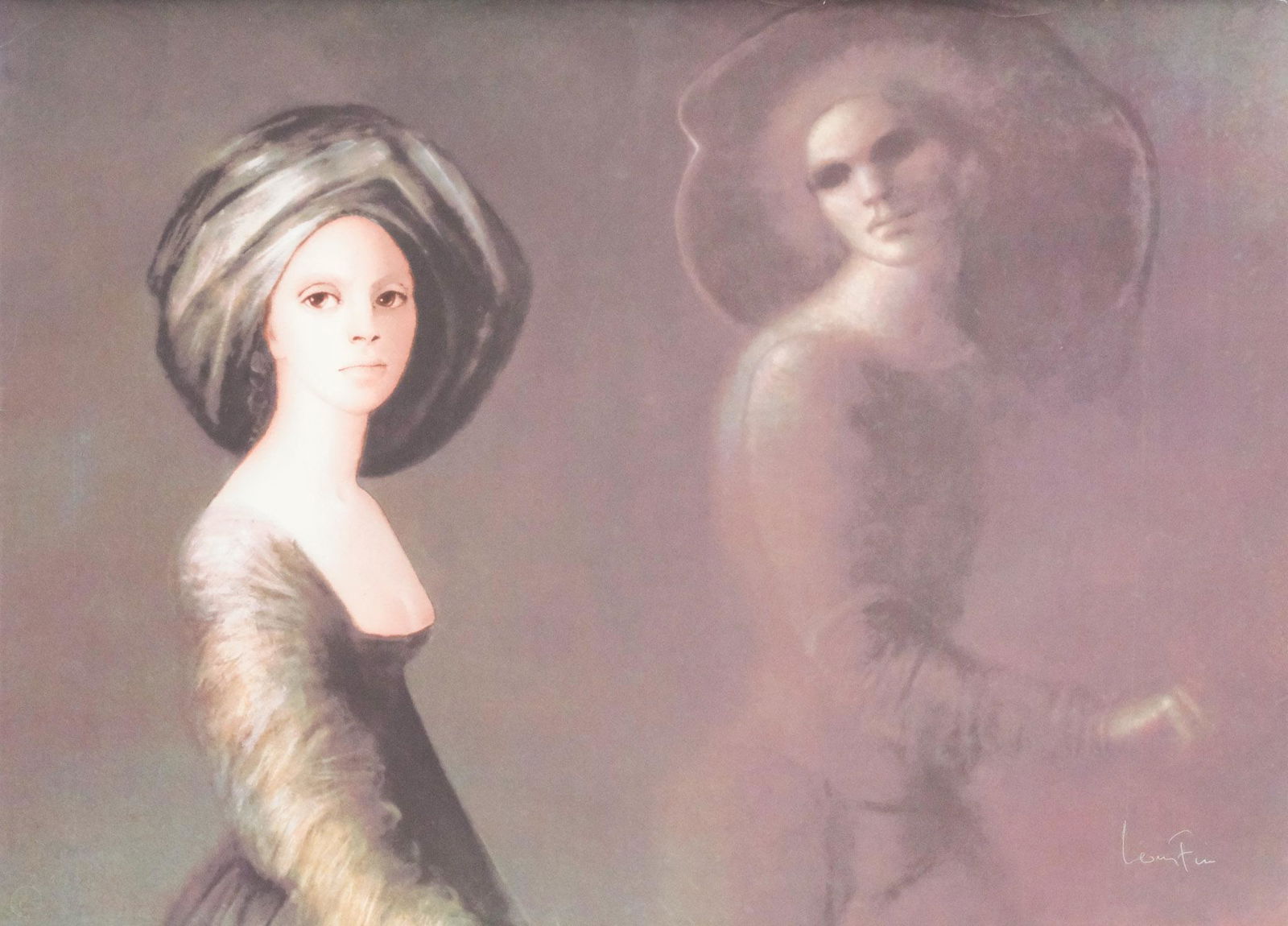 Leonor Fini, "La Tenebrosa" (1 of 4)