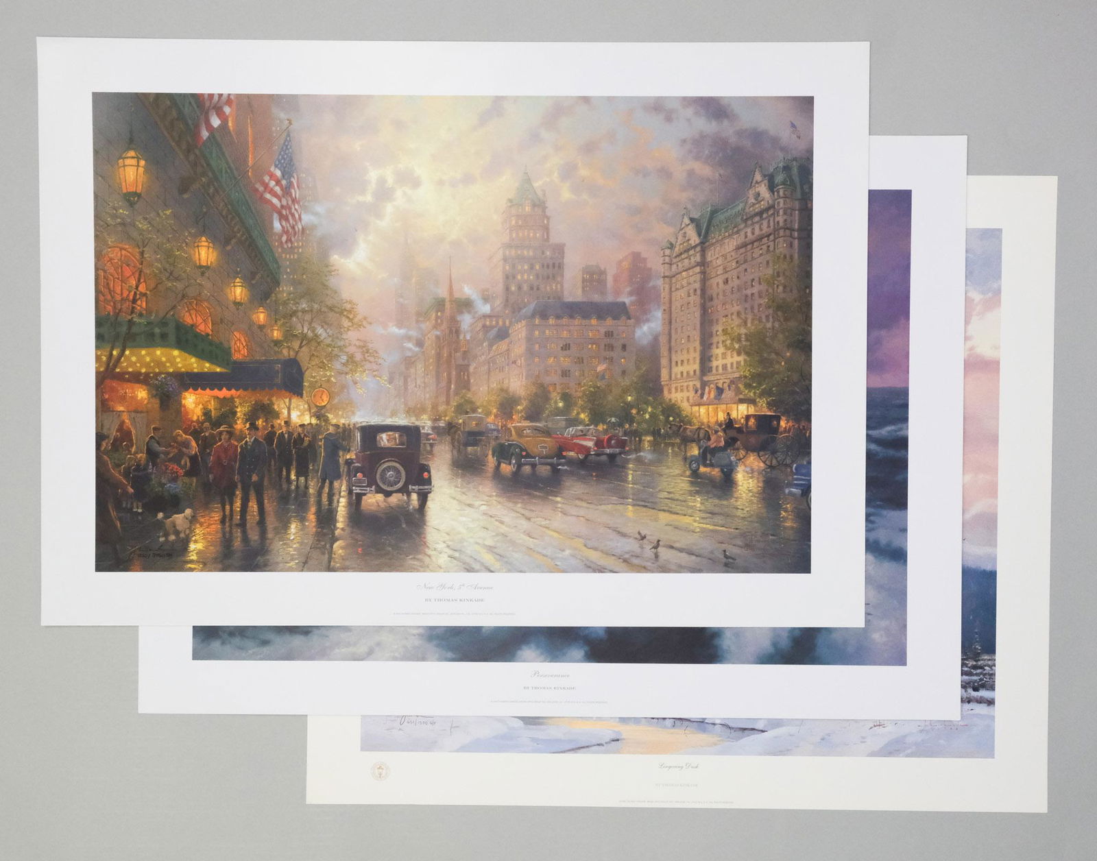 Lot of 3 Thomas Kinkade Prints (1 of 15)