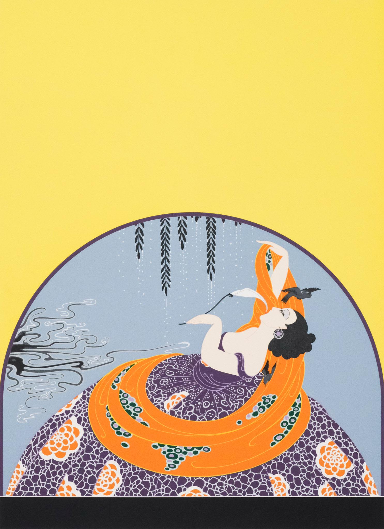 Erte, "After the Rain" Lithograph (1 of 3)