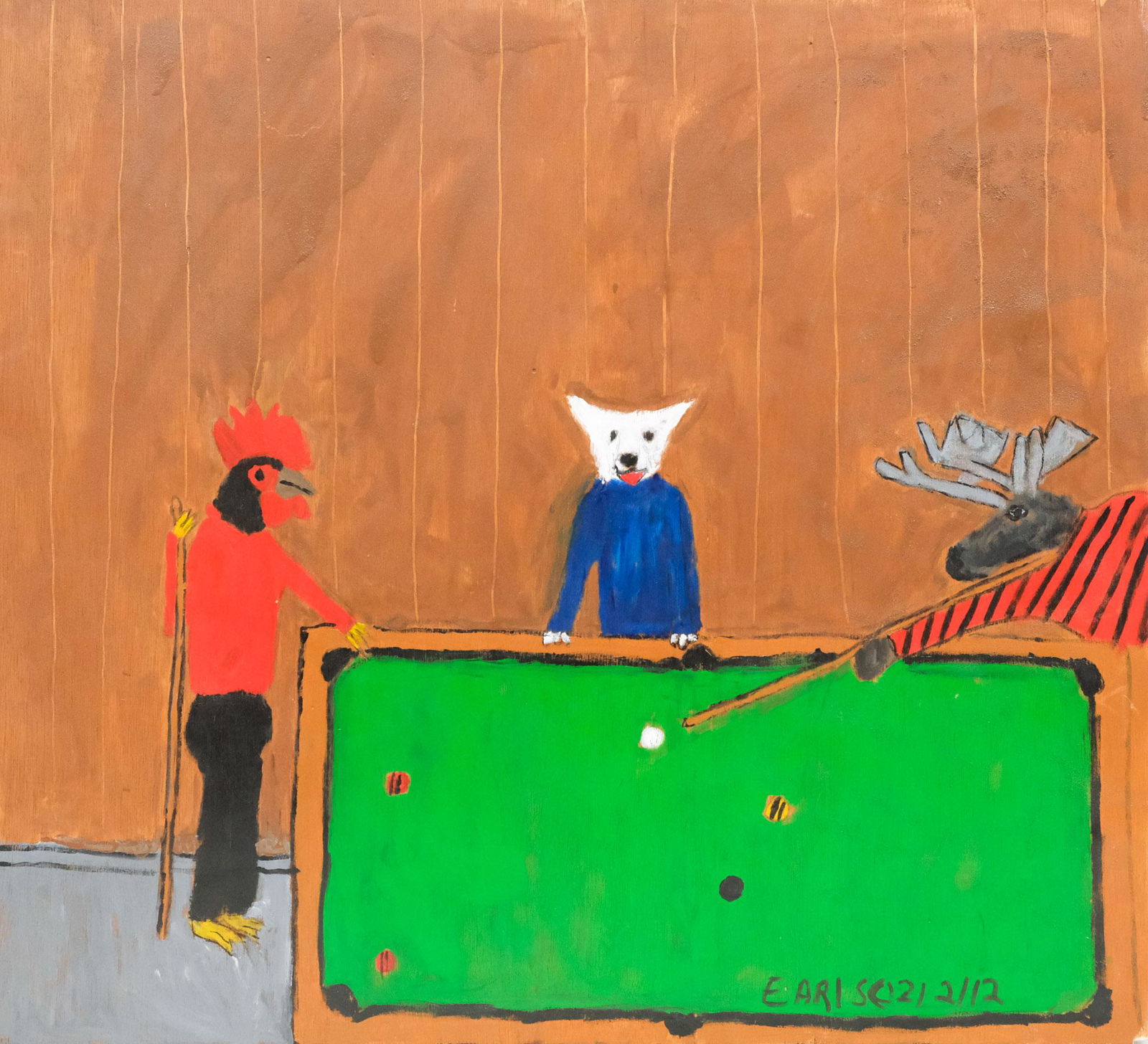 Earl Swanigan, Pool Game (1 of 5)