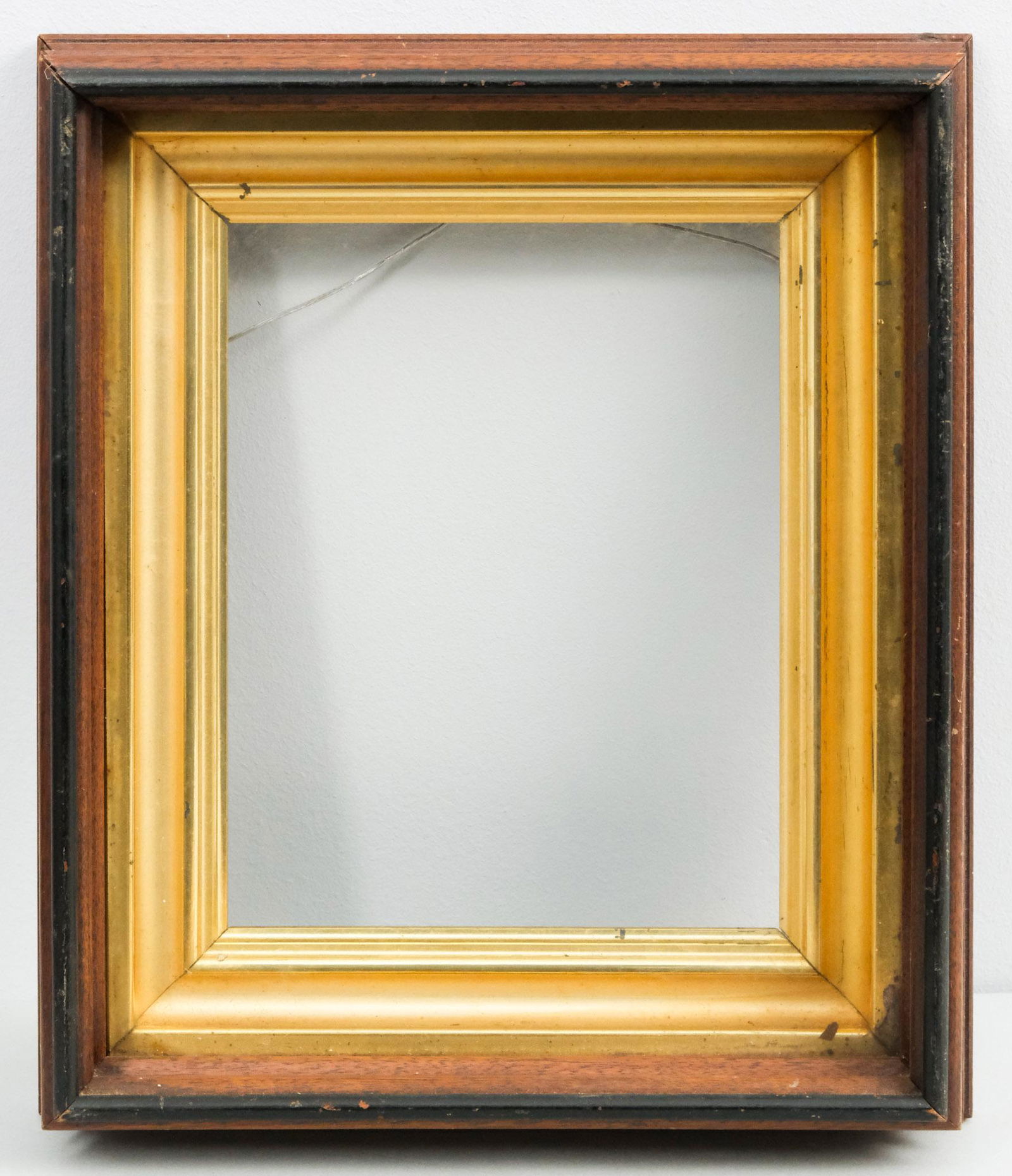 American Walnut Frame with Gilt Liner (1 of 4)