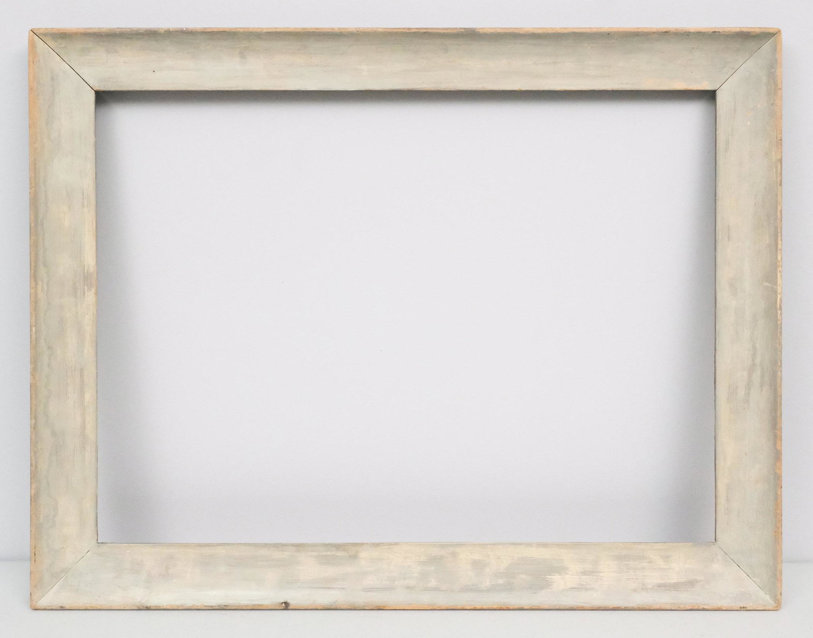 American Modernist Frame: American, circa 1940, having cove profile. Overall 27" x 35 1/2", Rabbet 22" x 30", Molding 3".