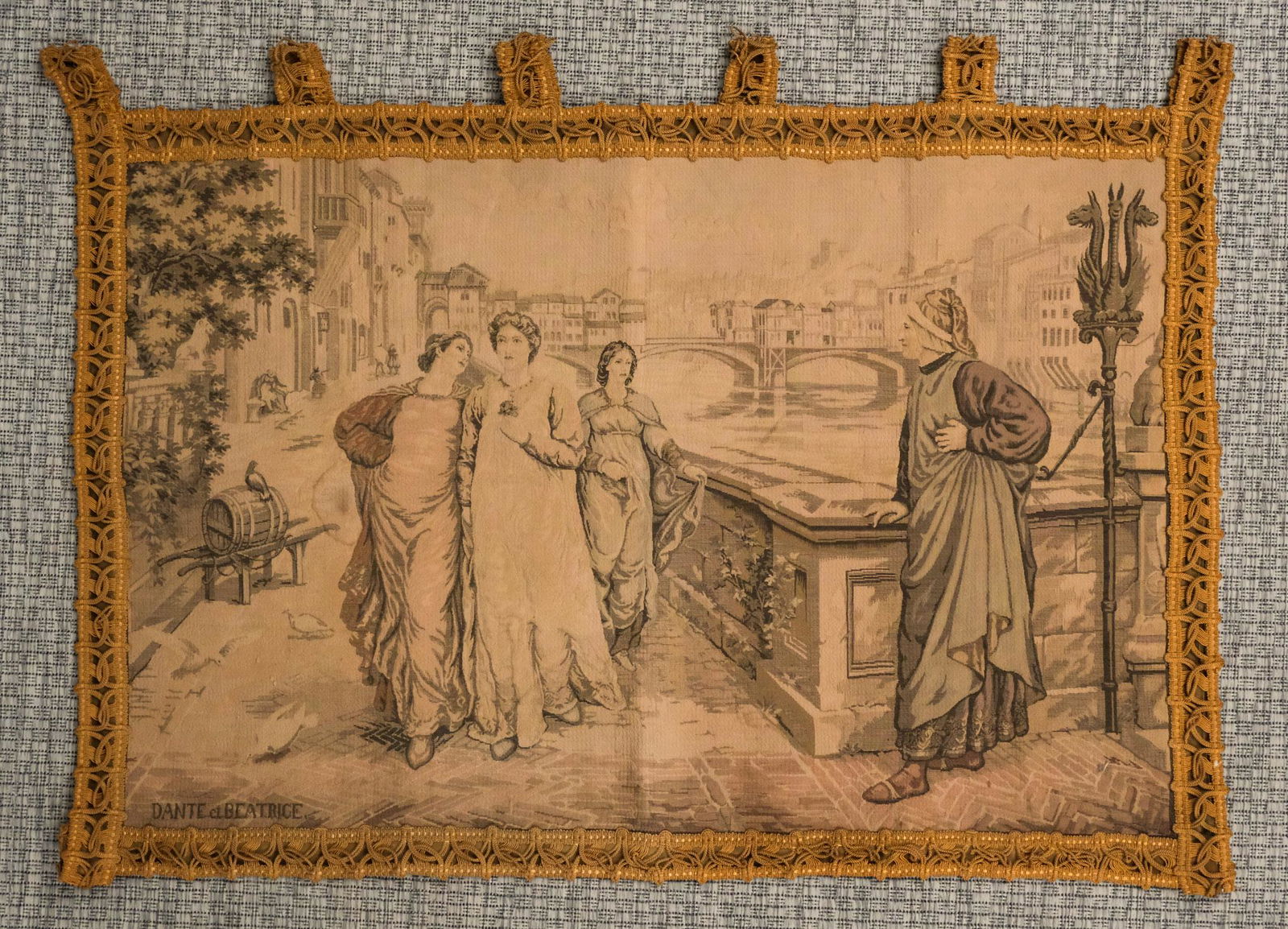 Louis XV Style Needlework Tapestry (1 of 2)