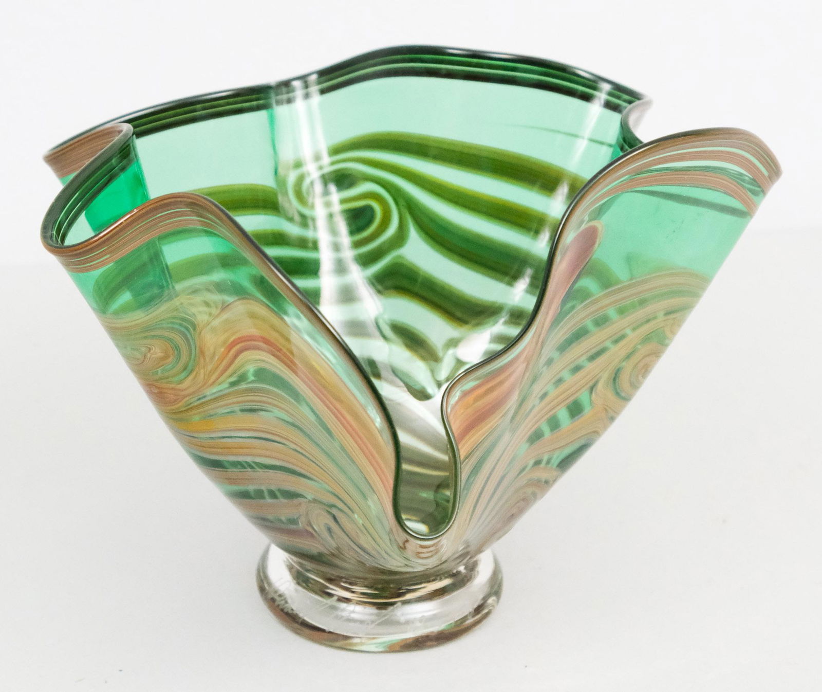 David Reade Ruffle Glass Bowl (1 of 14)