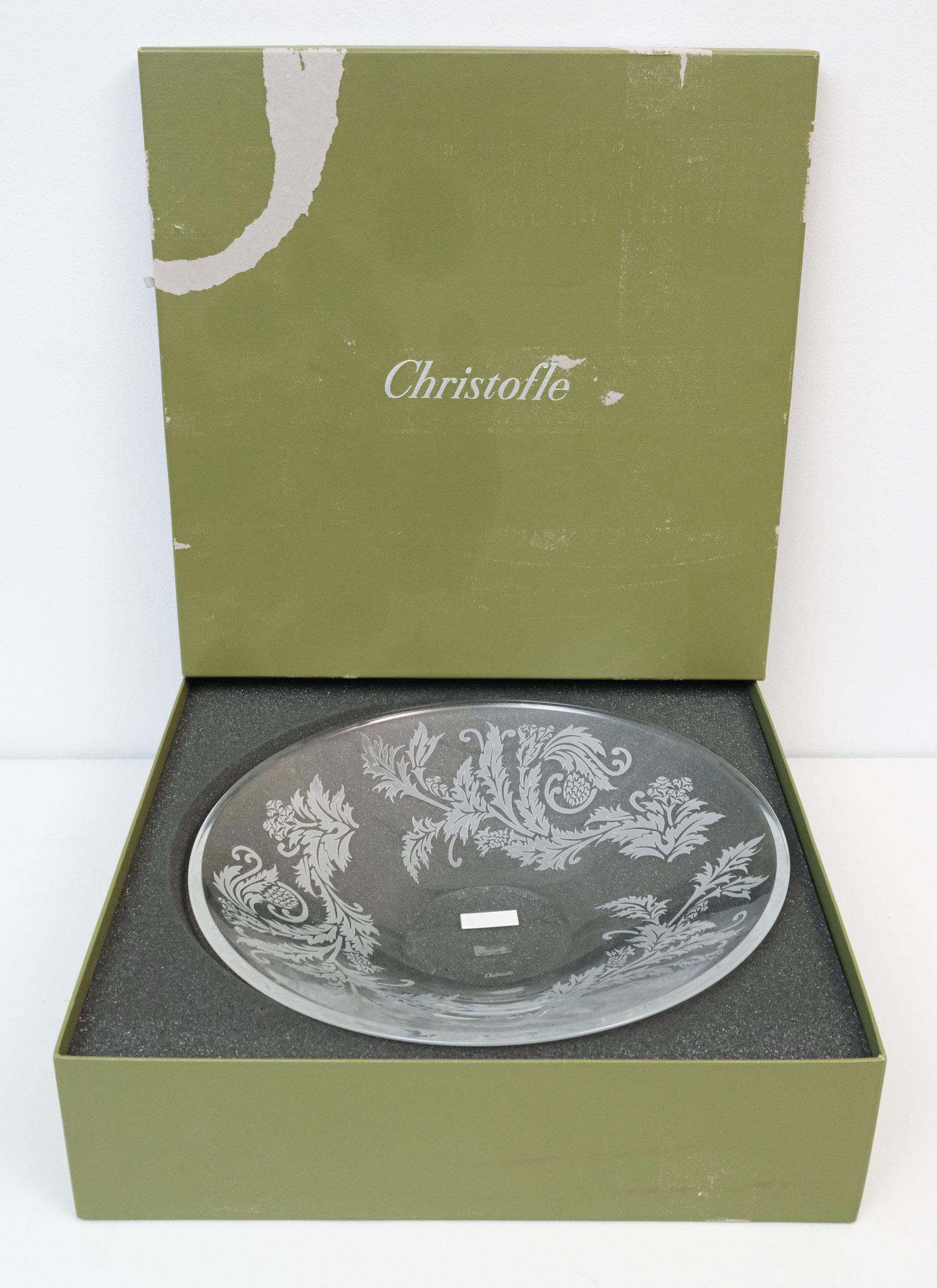 Christofle Crystal "Orangerie" Centerpiece Bowl (1 of 9)