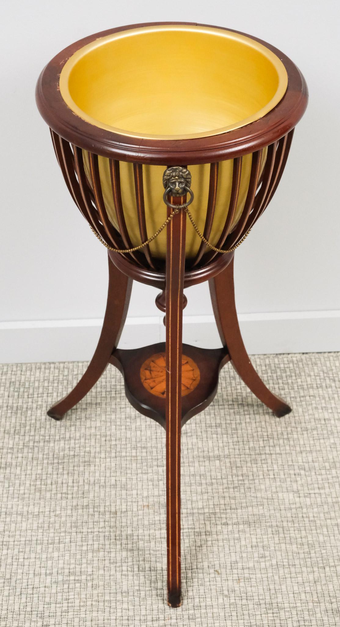 Hepplewhite Style Plant Stand (1 of 8)