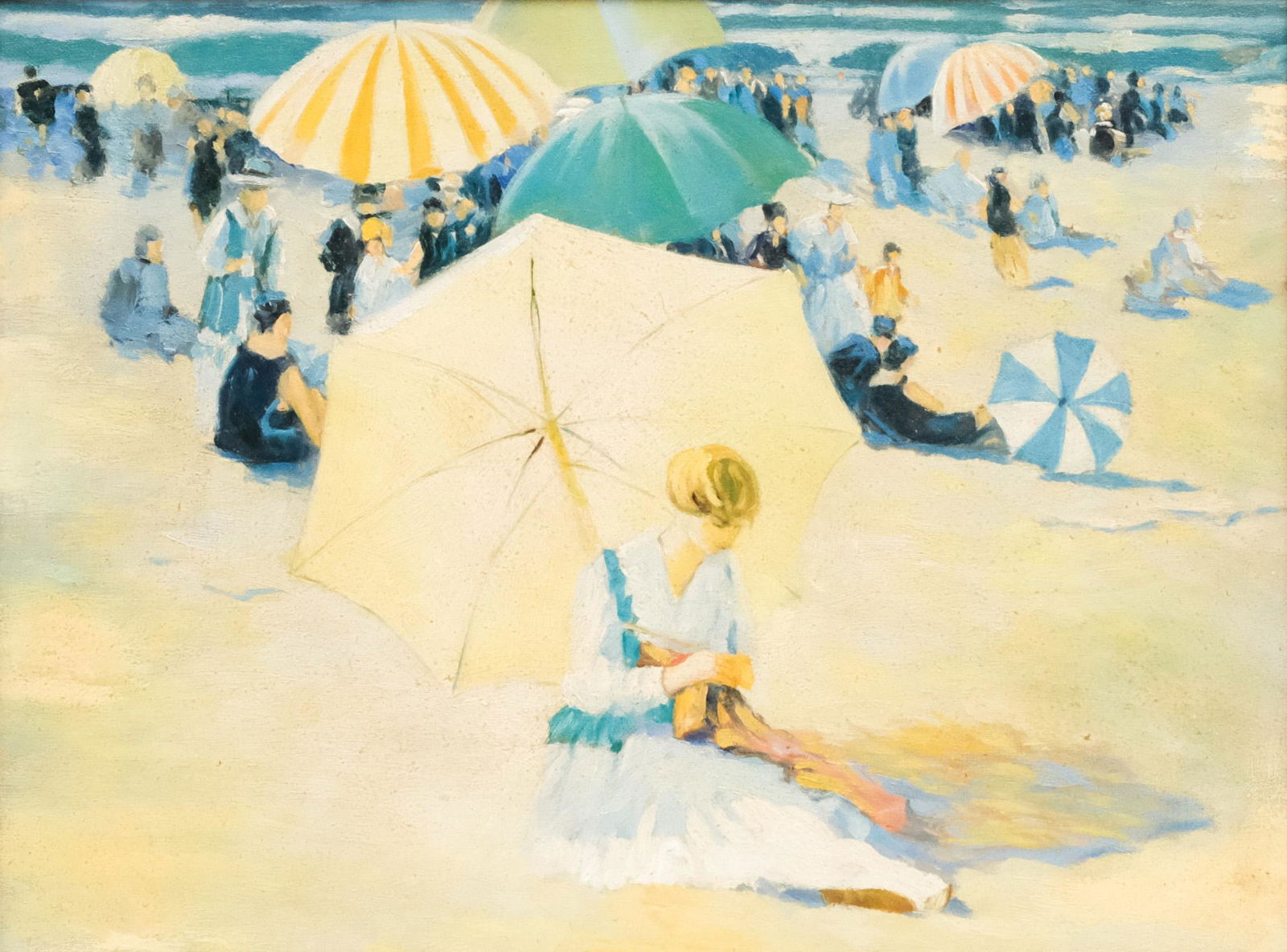 American School, Beach Scene (1 of 5)